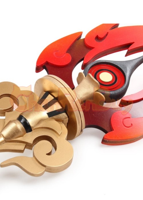 Genshin Impact Hutao Zhongli Cosplay Staff of Homa Wand-Chaorenbuy Cosplay