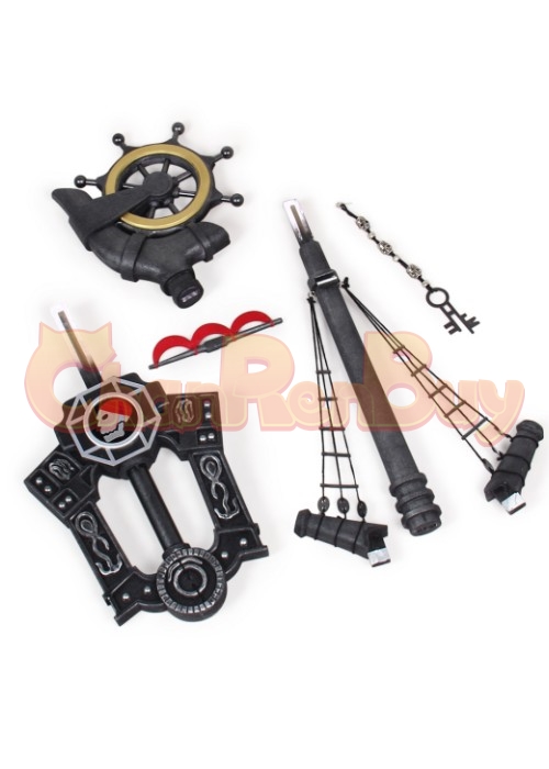 Kingdom Hearts III The Wheel of Fate Keyblade Cosplay Prop-Chaorenbuy Cosplay