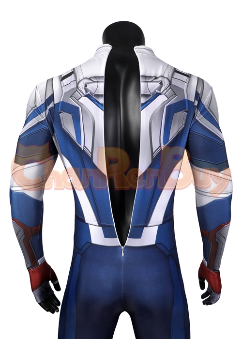 The Falcon and the Winter Soldier Costume Sam Wilson Cosplay Jumpsuit-Chaorenbuy Cosplay
