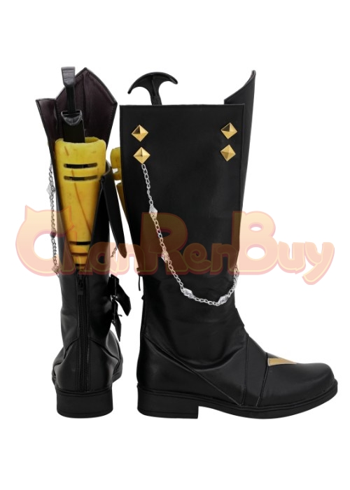 Tartaglia Shoes Genshin Impact Cosplay Boots-Chaorenbuy Cosplay