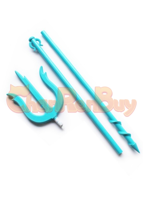 Hololive Virtual YouTuber Vtuber Gawr Gura Trident Spear Cosplay Prop-Chaorenbuy Cosplay