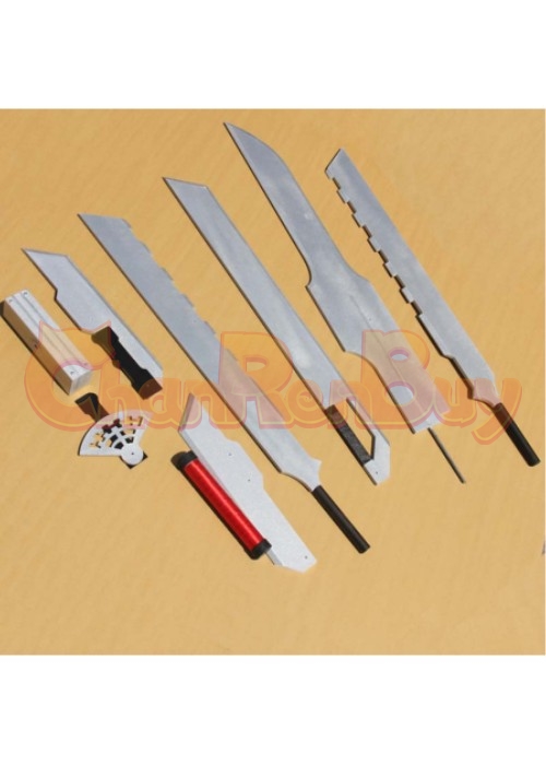 Final Fantasy Cloud Strife Fusion Swords Cosplay Prop-Chaorenbuy Cosplay