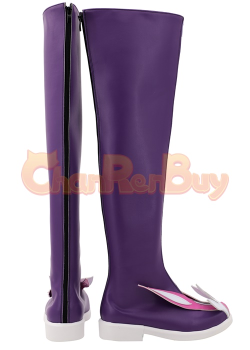 Void Princess Aisha Landar Shoes Elsword Cosplay Boots-Chaorenbuy Cosplay