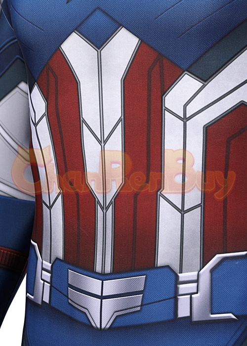 The Falcon and the Winter Soldier Costume Sam Wilson Cosplay Jumpsuit-Chaorenbuy Cosplay