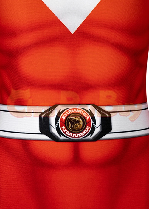 Mighty Morphin Power Rangers Costume Cosplay Suit Kids Size-Chaorenbuy Cosplay