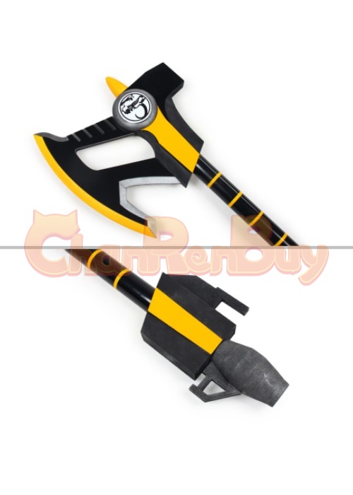 Mighty Morphin Power Rangers Cosplay Black Ranger Power Axe-Chaorenbuy Cosplay