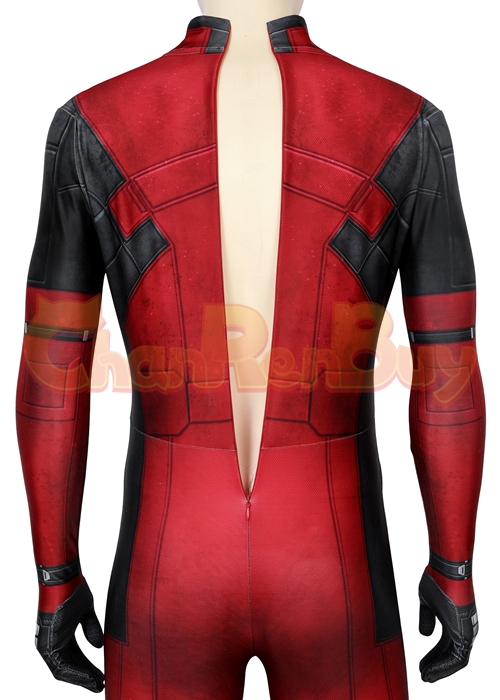 Deadpool Costume Cosplay Jumpsuit Outfit Version-Chaorenbuy Cosplay