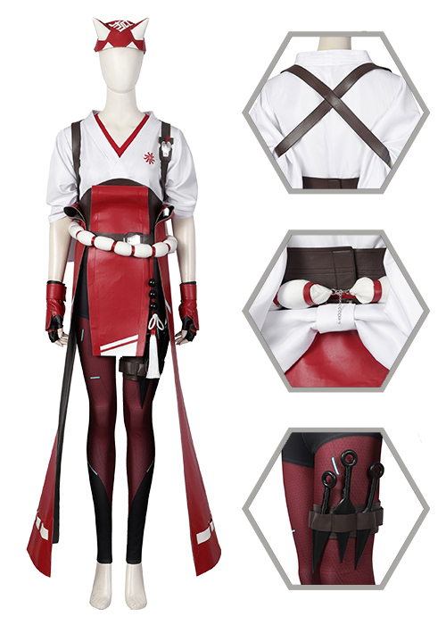 Kiriko Kamori Costume Overwatch 2  OW2 Cosplay Suit-Chaorenbuy Cosplay