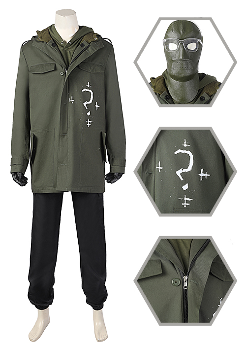 Riddler Costume The Batman 2022 Cosplay Suit-Chaorenbuy Cosplay