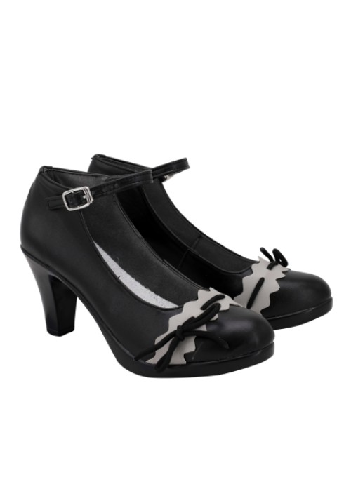 Cloud's First Wall Market Dress Shoes Final Fantasy VII Remake FF7 Cosplay Boots-Chaorenbuy Cosplay