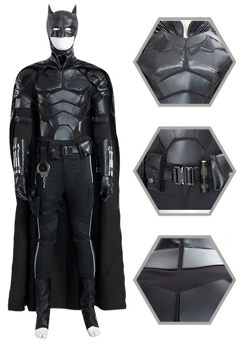 The Batman 2022 Costume Cosplay Suit Boots Outfit-Chaorenbuy Cosplay