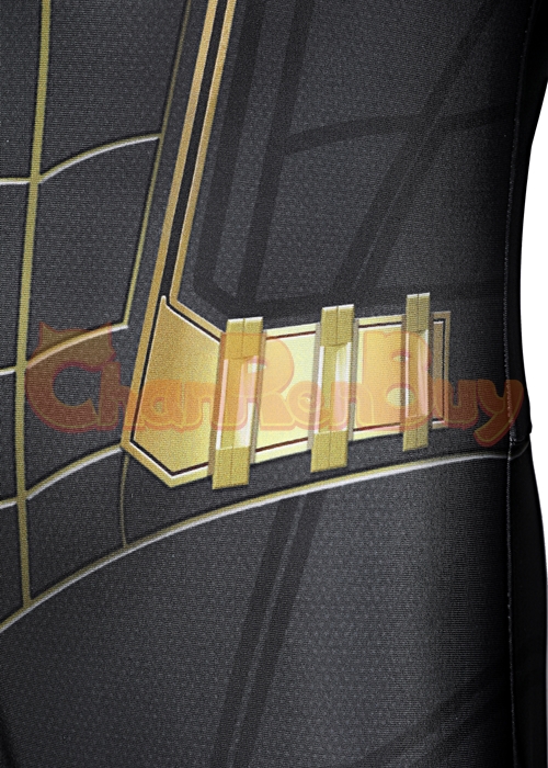 Spider Man 3 No Way Home Costume Cosplay Black Suit Ver 2 Kids Size-Chaorenbuy Cosplay