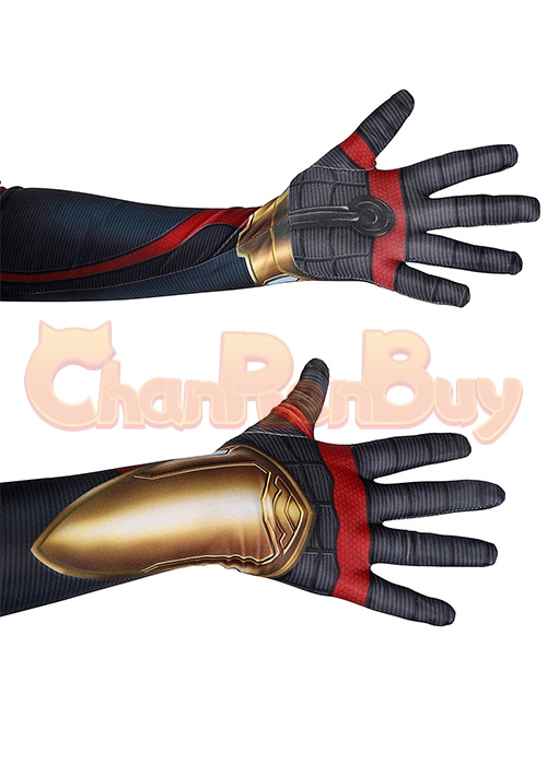 Spider Man 3 No Way Home Costume Cosplay Iron Spider Suit Kids Size-Chaorenbuy Cosplay