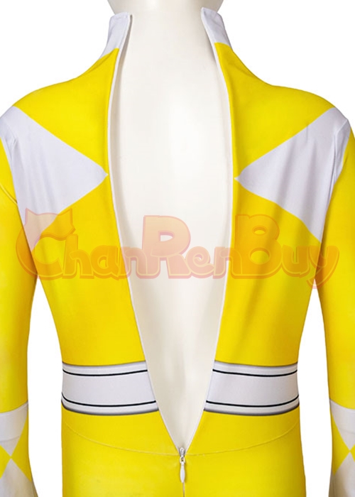 Mighty Morphin Power Rangers Costume Cosplay Suit Kids Size-Chaorenbuy Cosplay