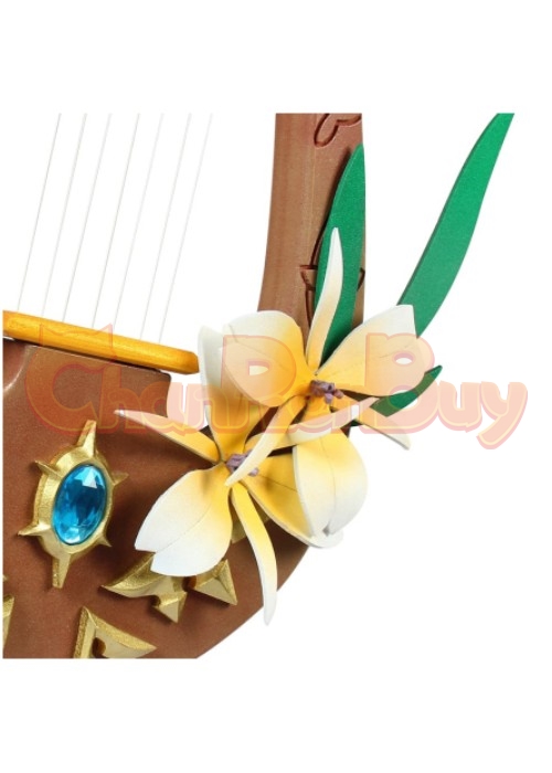 Genshin Impact Barbatos Venti Harp Cosplay Prop-Chaorenbuy Cosplay