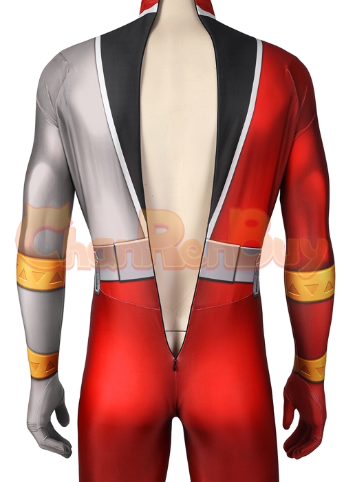 Kishiryu Sentai Ryusoulger Ryusou Red Green Blue Costume Cosplay Suit-Chaorenbuy Cosplay