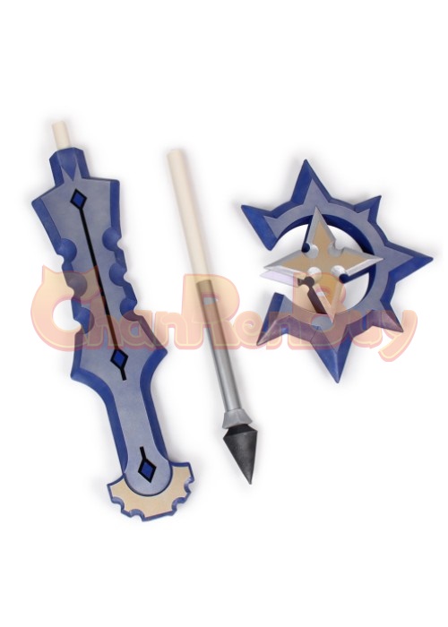 Kingdom Hearts Saix Lunatic Keyblade Cosplay Prop-Chaorenbuy Cosplay