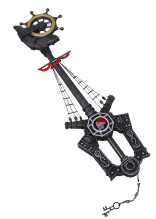 Kingdom Hearts III The Caribbean Pirate The Wheel of Fate Keyblade Cosplay Prop-Chaorenbuy Cosplay