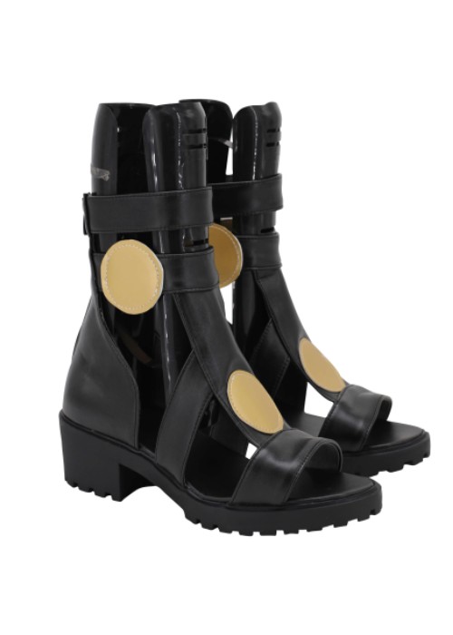 Killer Queen Shoes Kira Yoshikage JoJo's Bizarre Adventure Cosplay Boots-Chaorenbuy Cosplay