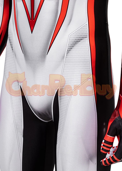 Miles Morales Costume Spider Man T.R.A.C.K. Cosplay Suit-Chaorenbuy Cosplay