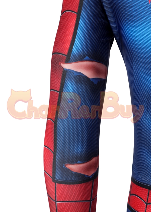Spider Man Amazing Spider Man Negative Spider-UK Damaged Suit Cosplay Costume-Chaorenbuy Cosplay