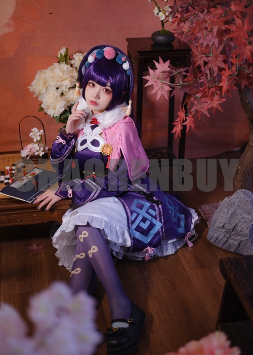 Yunjin Costume Genshin Impact Cosplay Suit Shoes Wig Outfit-Chaorenbuy Cosplay