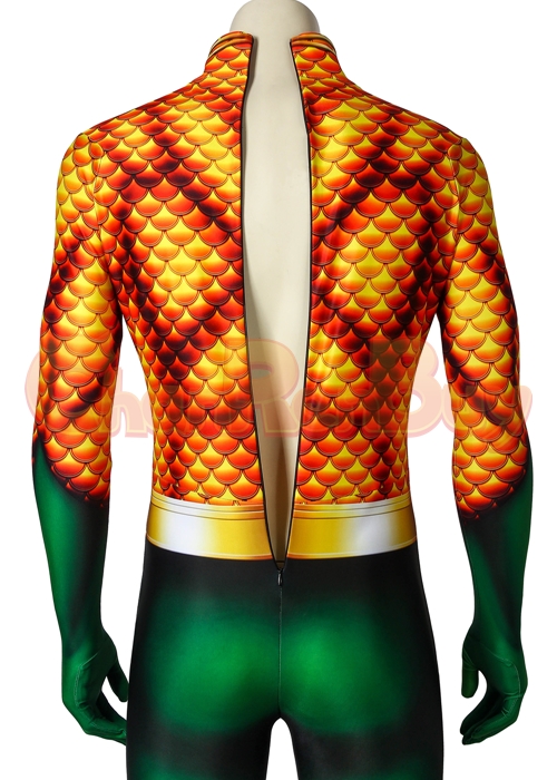 Aquaman Costume Arthur Curry Cosplay Jumpsuit-Chaorenbuy Cosplay