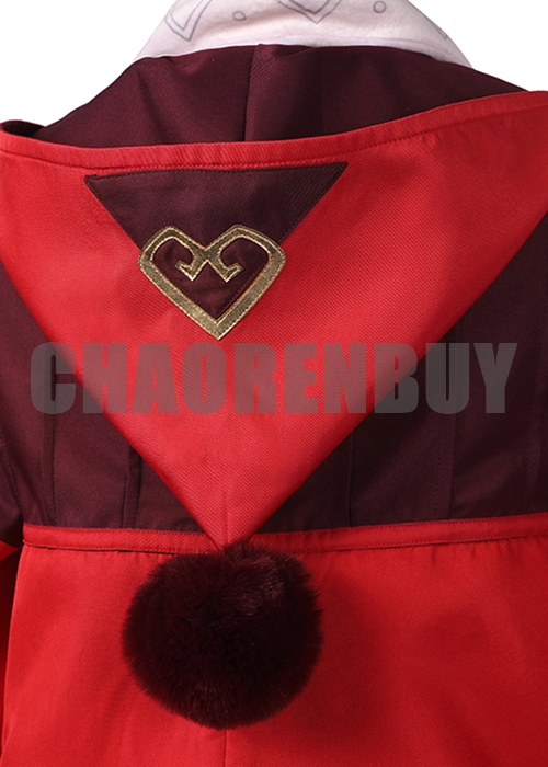 Genshin Impact Klee Costume Cosplay Suit Boots Wig Outfit-Chaorenbuy Cosplay