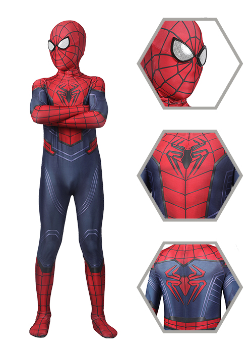 Spider Man Costume Marvel's Avengers Cosplay Suit Kids Size-Chaorenbuy Cosplay