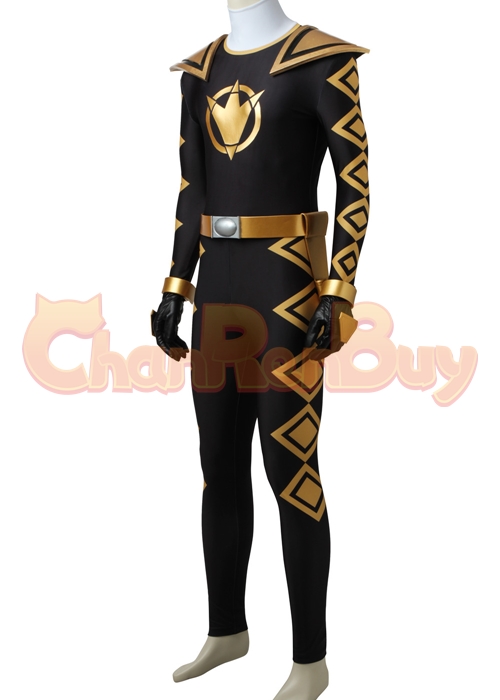 Black Dino Ranger Costume Power Rangers Dino Thunder Cosplay Suit-Chaorenbuy Cosplay