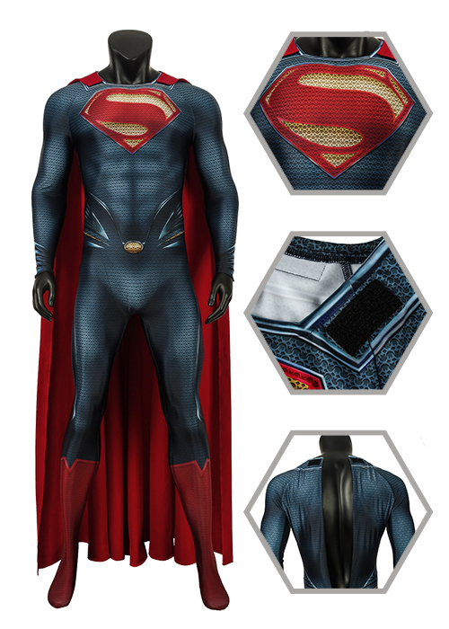 Superman Man of Steel Costume Cosplay Suit-Chaorenbuy Cosplay