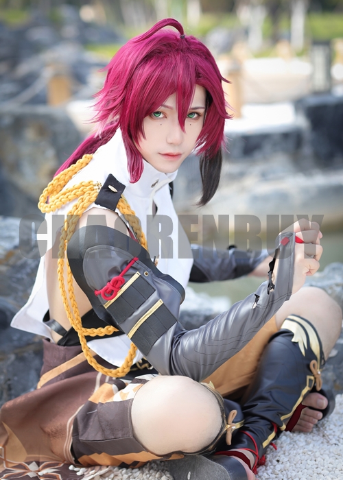 Genshin Impact Shikanoin Heizou Costume Cosplay Suit Wig Outfit-Chaorenbuy Cosplay