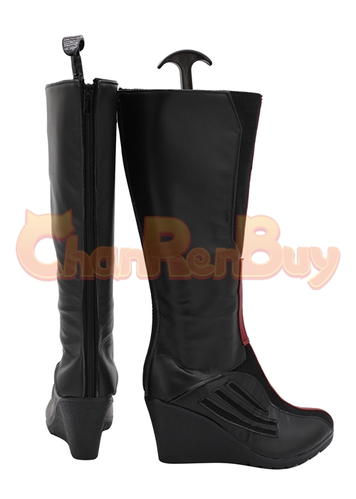 Scarlet Witch Shoes Wanda Vision Cosplay Wanda Maximoff Boots-Chaorenbuy Cosplay