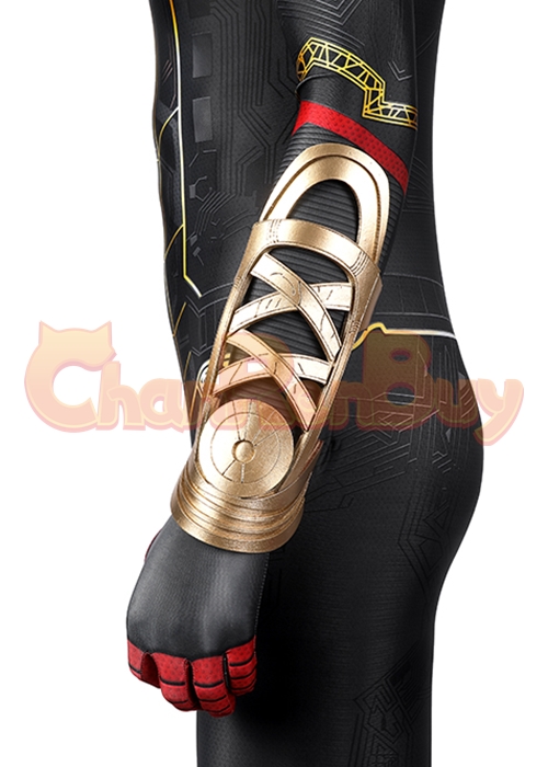 Spider Man 3 No Way Home Iron Spider Classic Black Suit Cosplay Costume-Chaorenbuy Cosplay