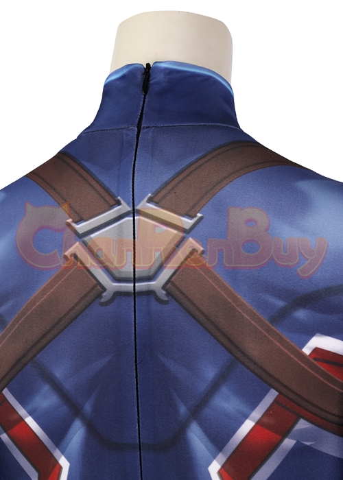 Captain Carter Costume What If Cosplay Jumpsuit-Chaorenbuy Cosplay