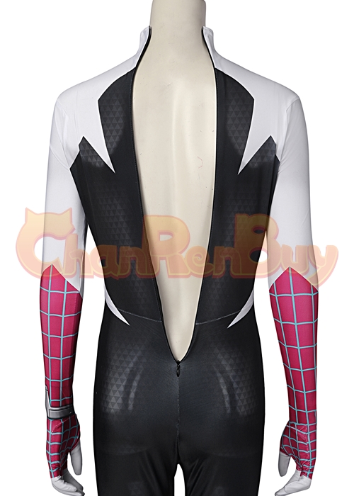 Spider-Gwen Stacy Costume Spider-Man: Across The Spider-Verse Cosplay Suit-Chaorenbuy Cosplay