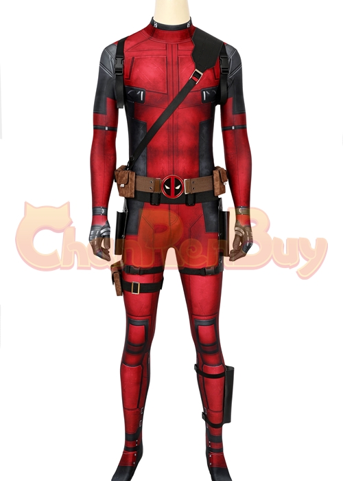 Deadpool Costume Cosplay Jumpsuit Outfit Version-Chaorenbuy Cosplay