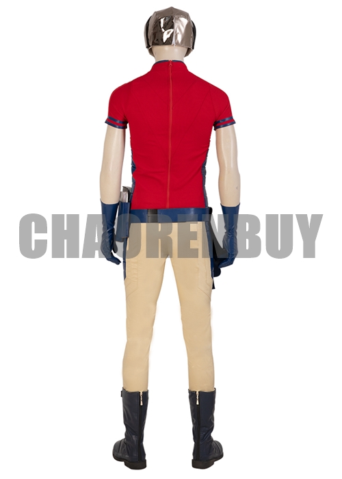 Peacemaker Costume The Suicide Squad Cosplay Suit Boots Outfit-Chaorenbuy Cosplay