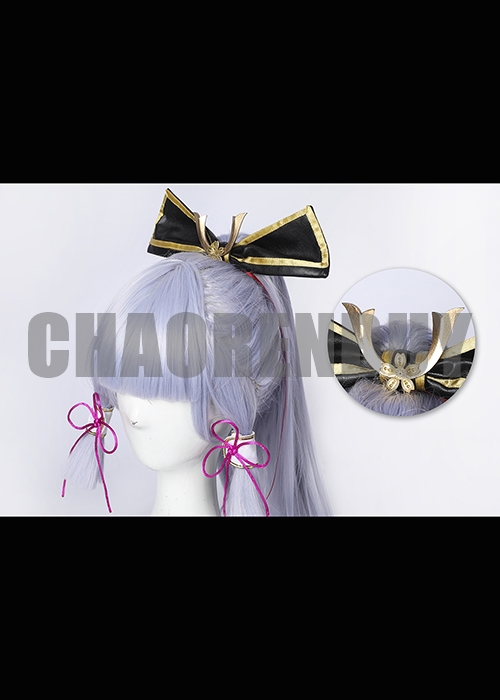 Genshin Impact Kamisato Ayaka Costume Cosplay Suit Shoes Wig-Chaorenbuy Cosplay