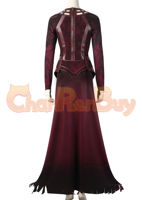 Wanda Scarlet Witch Costume Doctor Strange in the Multiverse of Madness Cosplay Suit Ver 2