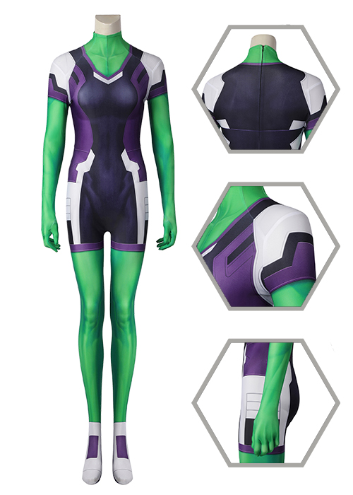 She Hulk Costume Attorney at Law Cosplay Suit Ver. 2-Chaorenbuy Cosplay