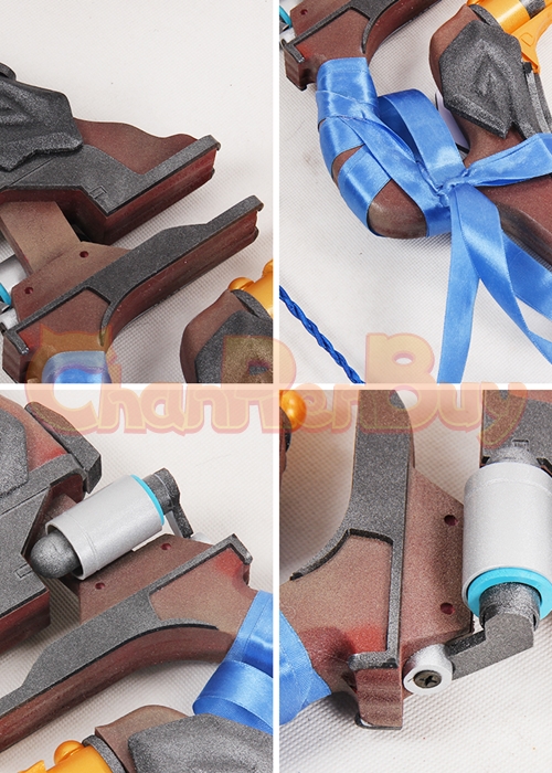 Overwatch OW Hanzo Storm Bow Arrow & Quiver Cosplay Prop-Chaorenbuy Cosplay