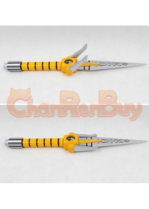 Mighty Morphin Power Rangers Yellow Ranger Boy Power Daggers Cosplay Prop-Chaorenbuy Cosplay