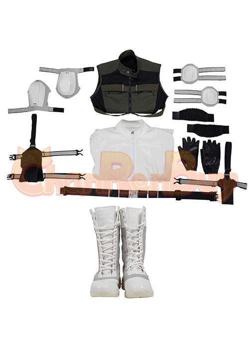 Yelena Belova Costume Black Widow Cosplay White Suit Boots Outfit-Chaorenbuy Cosplay