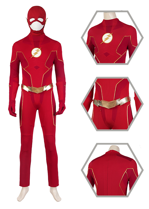 The Flash Season 8 Costume Barry Allen Cosplay Suit-Chaorenbuy Cosplay