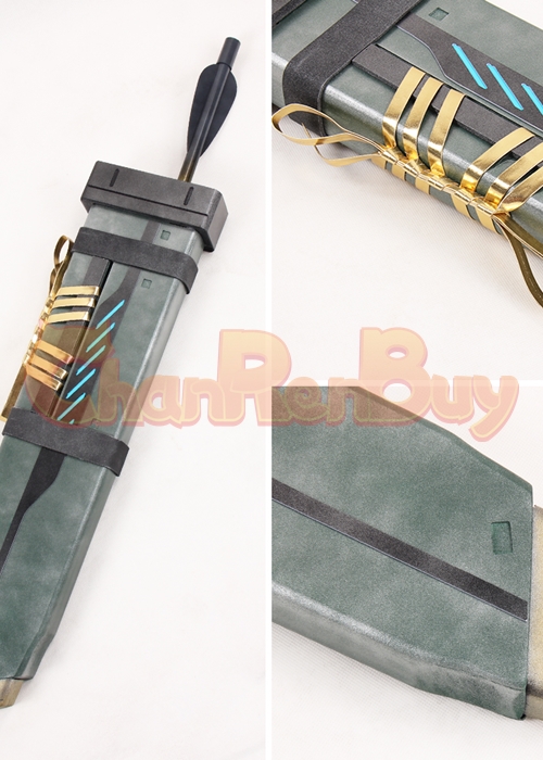 OW Hanzo Bow Arrow & Quiver Cosplay Prop Ver. 2-Chaorenbuy Cosplay