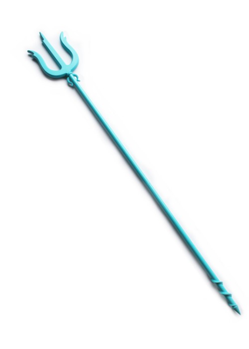 Hololive Virtual YouTuber Vtuber Gawr Gura Trident Spear Cosplay Prop-Chaorenbuy Cosplay
