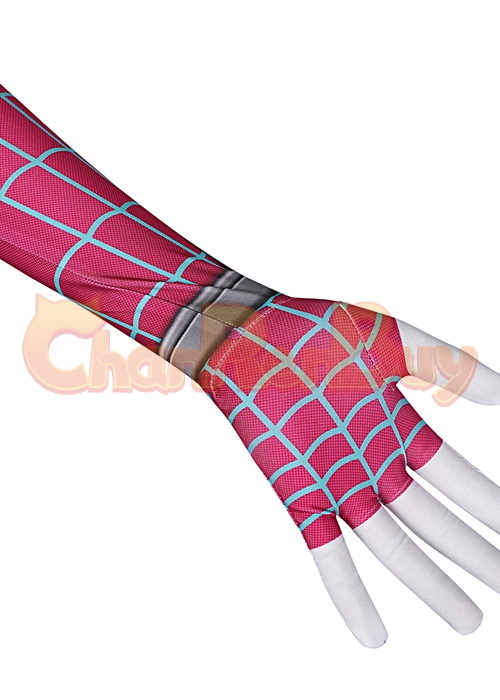 Spider-Gwen Stacy Costume Spider-Man: Across The Spider-Verse Cosplay Suit-Chaorenbuy Cosplay