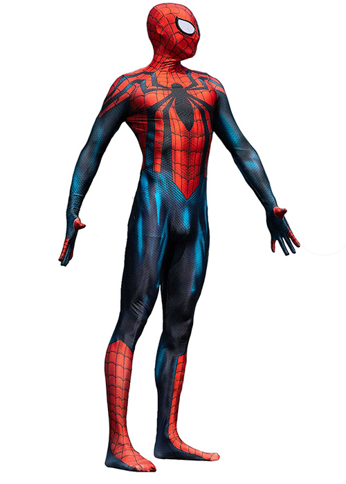 Spider-Man Ben Reilly Costume Cosplay Suit Bodysuit for Adult Kid