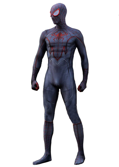 Spider-Man Miles Morales BODEGA Cat Suit Costume Cosplay Bodysuit for Adult Kid